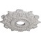 Ekena Millwork Preston Ceiling Medallion (Fits Canopies up to 4"), 17 1/2"OD x 4"ID x 1"P, Ultra Pure White CM17PRUWF - alternate 3